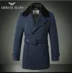 2019U armani manteau hommes militaires britanniques mode pas cher bleu